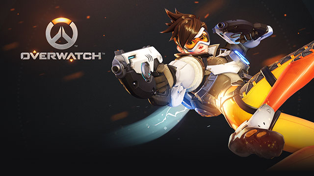 Overwatch's Tracer strikes an awesome pose!